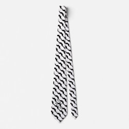 Best Man Mustache Necktie Slips
