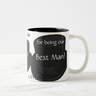 Best Man Tack Gift - 2 ton Mugg-mall Två-Tonad Mugg