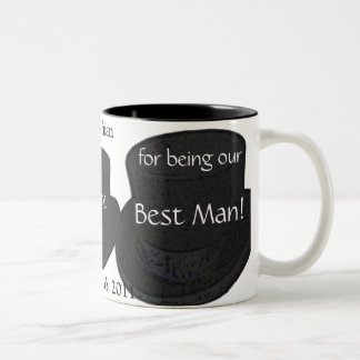 Best Man Tack Gift - 2 ton Mugg-mall Två-Tonad Mugg