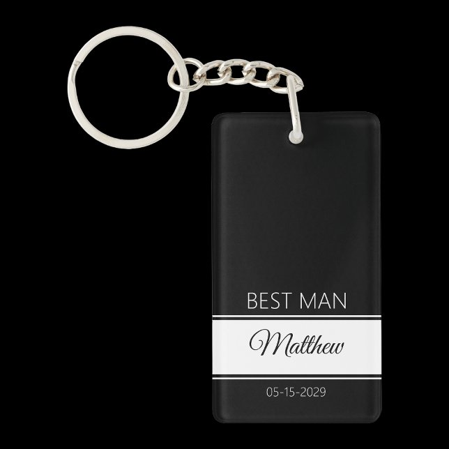 Best Man Thank You Keychain (Skapare uppladdad)