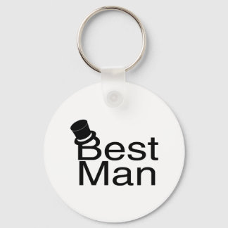Best Man Top hat Nyckelring