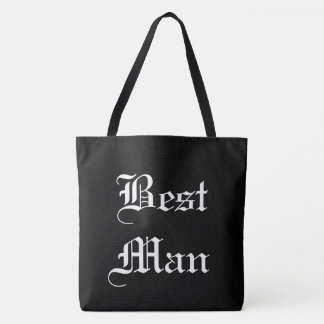 Best Man Tote Bag Tygkasse
