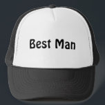 Best Man Truckerkeps<br><div class="desc">Bästa mans design</div>