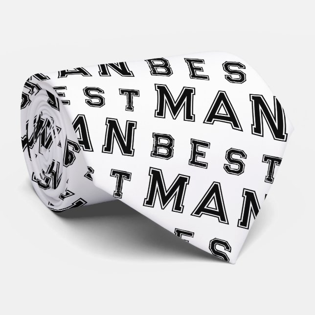 Best Man White Black Slips (Rullad)