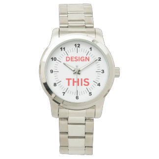 BEST. Manar Watch - ⌚- Oversized Armbandsur