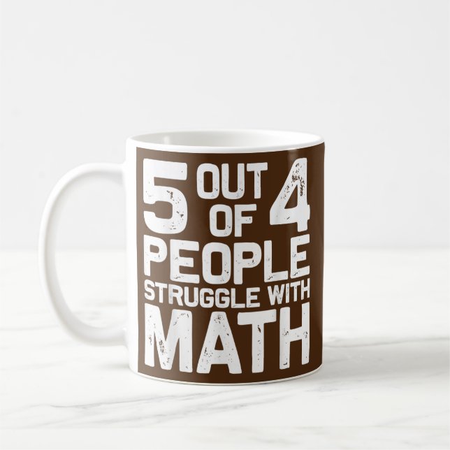 Best Math Teacher Art Manar Women Math Joke Kaffemugg (Vänster)