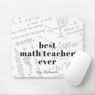 Best Math Teacher Matematisk formel - Monogram Musmatta