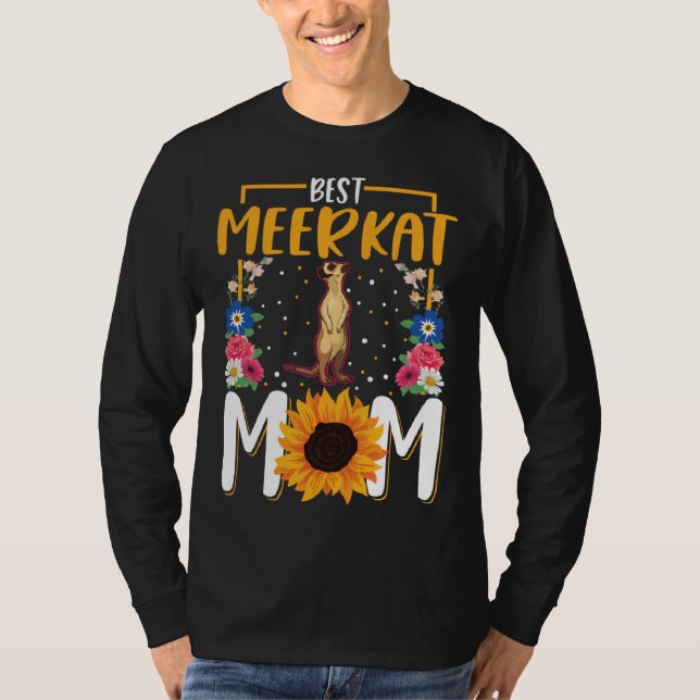 Best Meerkat Mom Ever  2 T Shirt (Framsida)