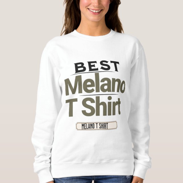 "Best Milano T-Shirt Logotyp Art (Framsida)