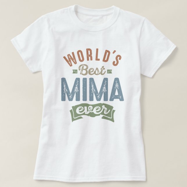 Best Mima Tee (Design framsida)