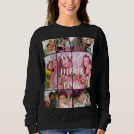 Best Mom Ever 9 Photo Collage Personalized Mothers T Shirt
