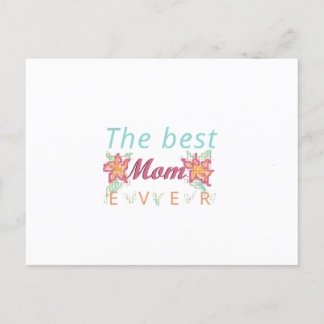 best mom ever card vykort