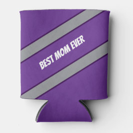 Best Mom Ever Elegant gray &purple script Custom 