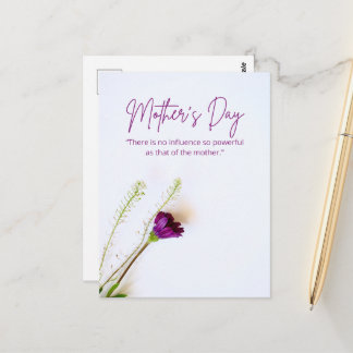 Best Mom Ever Floral Mother’s Day Card Vykort