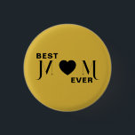 Best Mom Ever Inspirational Button Gift Design Knapp<br><div class="desc">Celebrate an amazing mom with this Best Mom Ever button,  designed to spread love and appreciation in a simple,  stylish way. Perfect for Mother’s Day,  birthdays,  or everyday wear,  it adds a cheerful touch to outfits,  bags,  or accessories. A small but meaningful gift that proudly honors motherhood.</div>