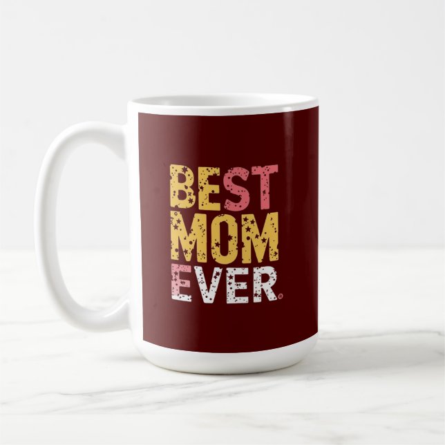Best mom ever kaffemugg (Vänster)