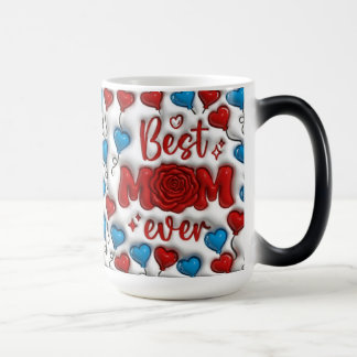 Best mom ever mug design, Sublimation design. Magisk Mugg