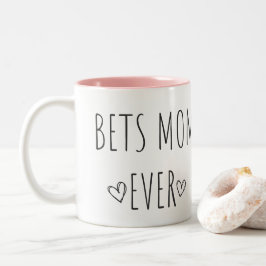 Best MOM Ever Personalized Två-Tonad Mugg