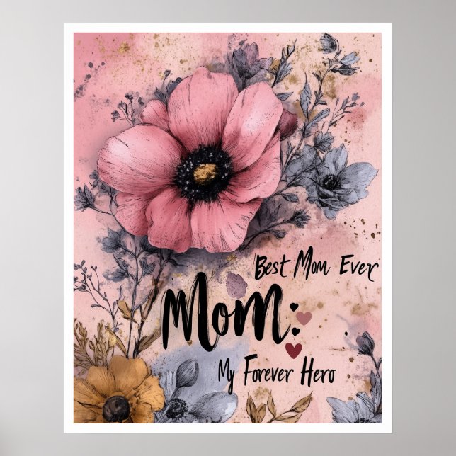 Best Mom ever Poster (Framsidan)