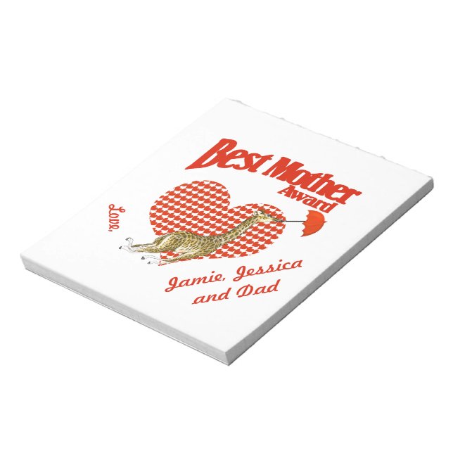 Best Mor Award Anteckningsblock (Roterad)