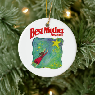 Best Mor Award Ornaments Julgransprydnad Keramik