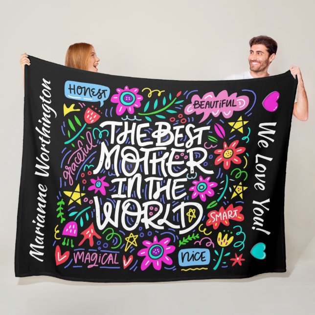 BEST MOR Fleece Blanket (På plats)