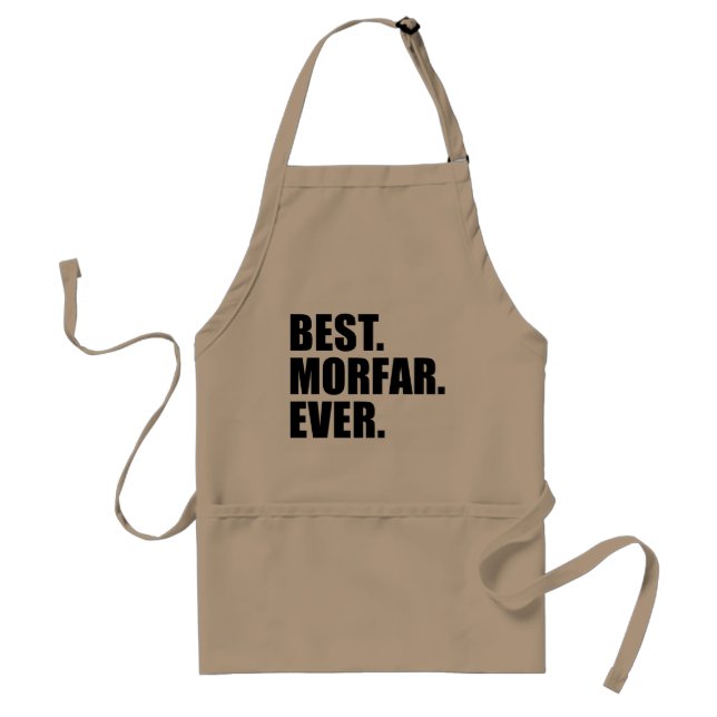 Best Morfar Aldrig Apron Förkläde (Framsidan)