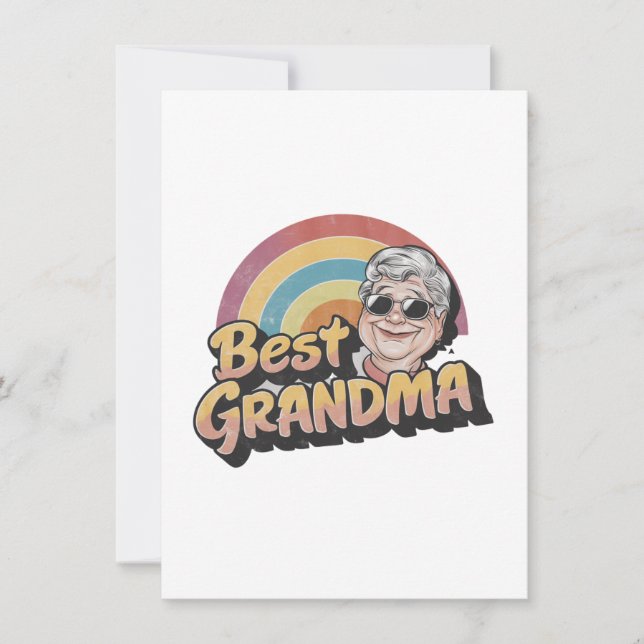 best mormor julkort (Framsida)