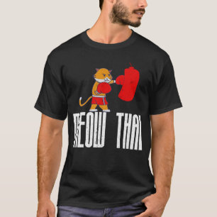 Best Muay Thai Fighters säger att katter Meow Thai T Shirt