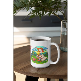 Best Mum Cute Knitting Goose Coffee Mug Kaffemugg