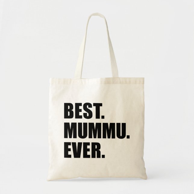 Best Mummu nånsin finsk farmor Tote Bag Tygkasse (Framsidan)