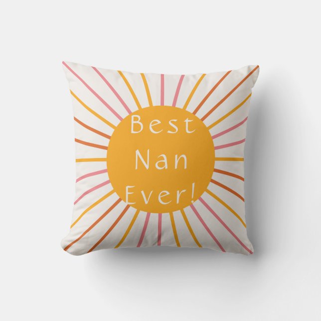 Best Nan AldriBoho Retro Sol Kudde (Framsida)