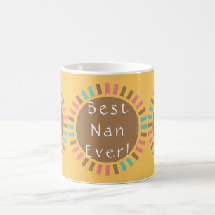 Best Nan någonsin Retro Kaffemugg