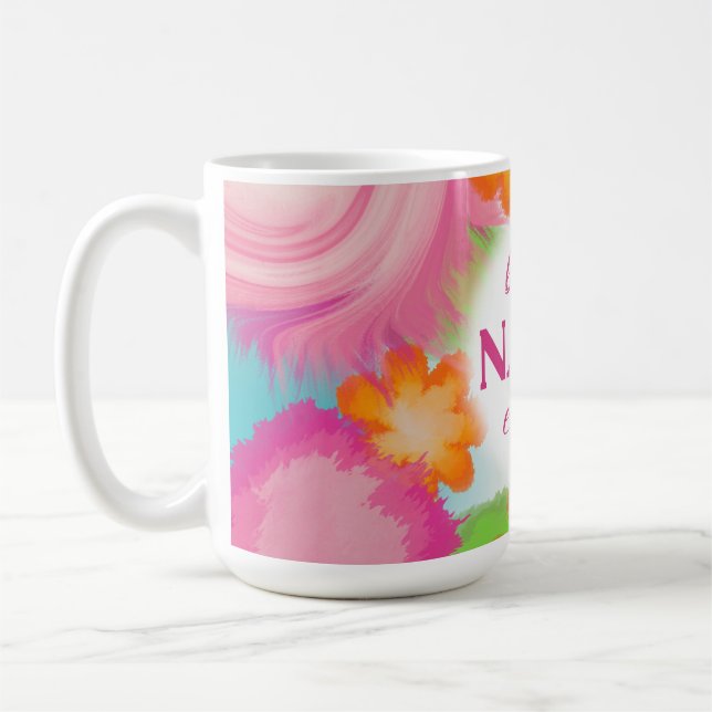 Best Nana Aldrig Kaffemugg (Vänster)