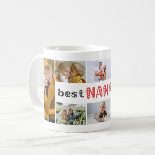 Best Nana någonsin Photo Collage Kaffemugg
