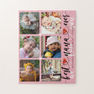 Best Nana någonsin Photo Collage Pussel