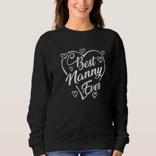 Best Nanny All Cute Hearts Shape Grandma Mor' T Shirt