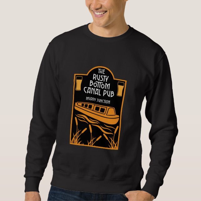 Best Narrowboat Pubs Sweatshirt (Framsida)