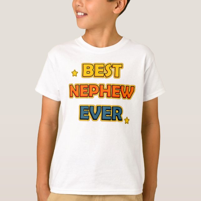Best Nephew Ever T-shirt (Framsida)