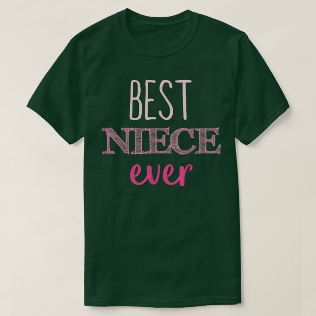 Best Niece Aldriece  T Shirt (Design framsida)