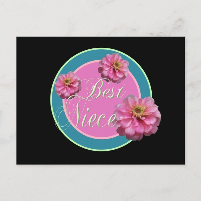 Best Niece Vykort (Framsida)