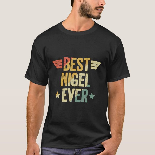 Best Nigel Aldriel T Shirt (Framsida)