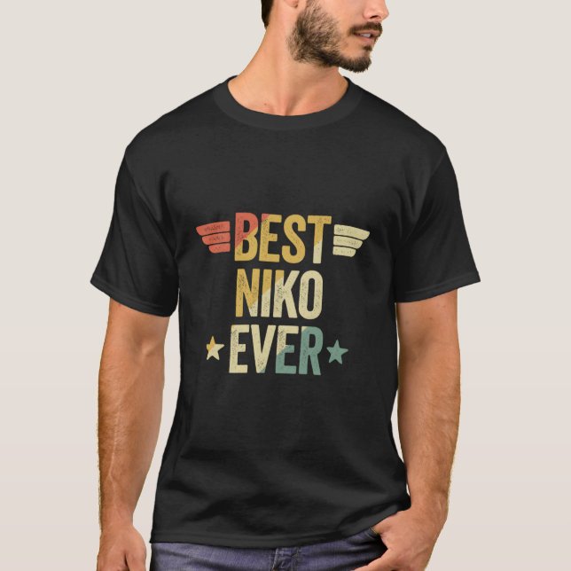 Best Niko någonsin T Shirt (Framsida)