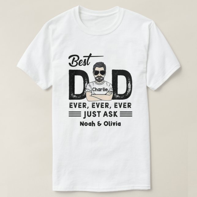 Best Noah Pappa Shirt T (Design framsida)