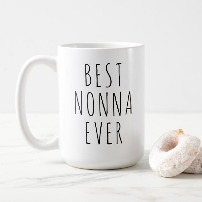 Best Nonna Ever Mug Italian Grandmother Gift Kaffemugg (Med munk)