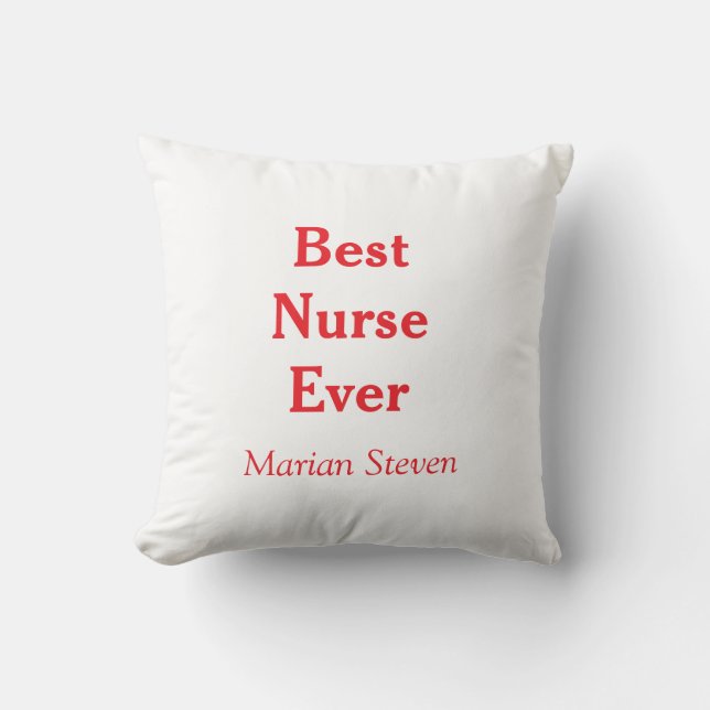 Best nurse ever medical professional paramedical d kudde (Framsida)