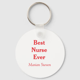 Best nurse ever medical professional paramedical d nyckelring