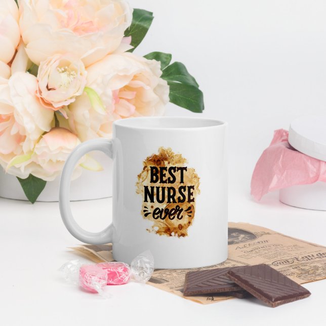 Best Nurse Mugg (Skapare uppladdad)