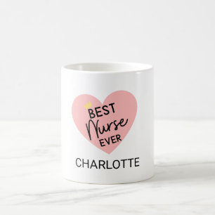 "Best Nurse Now"-A Heartfilt Gift for Midwives Kaffemugg