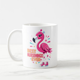 Best Nursemingo AldriNurse Flamingo Älskare Kaffemugg